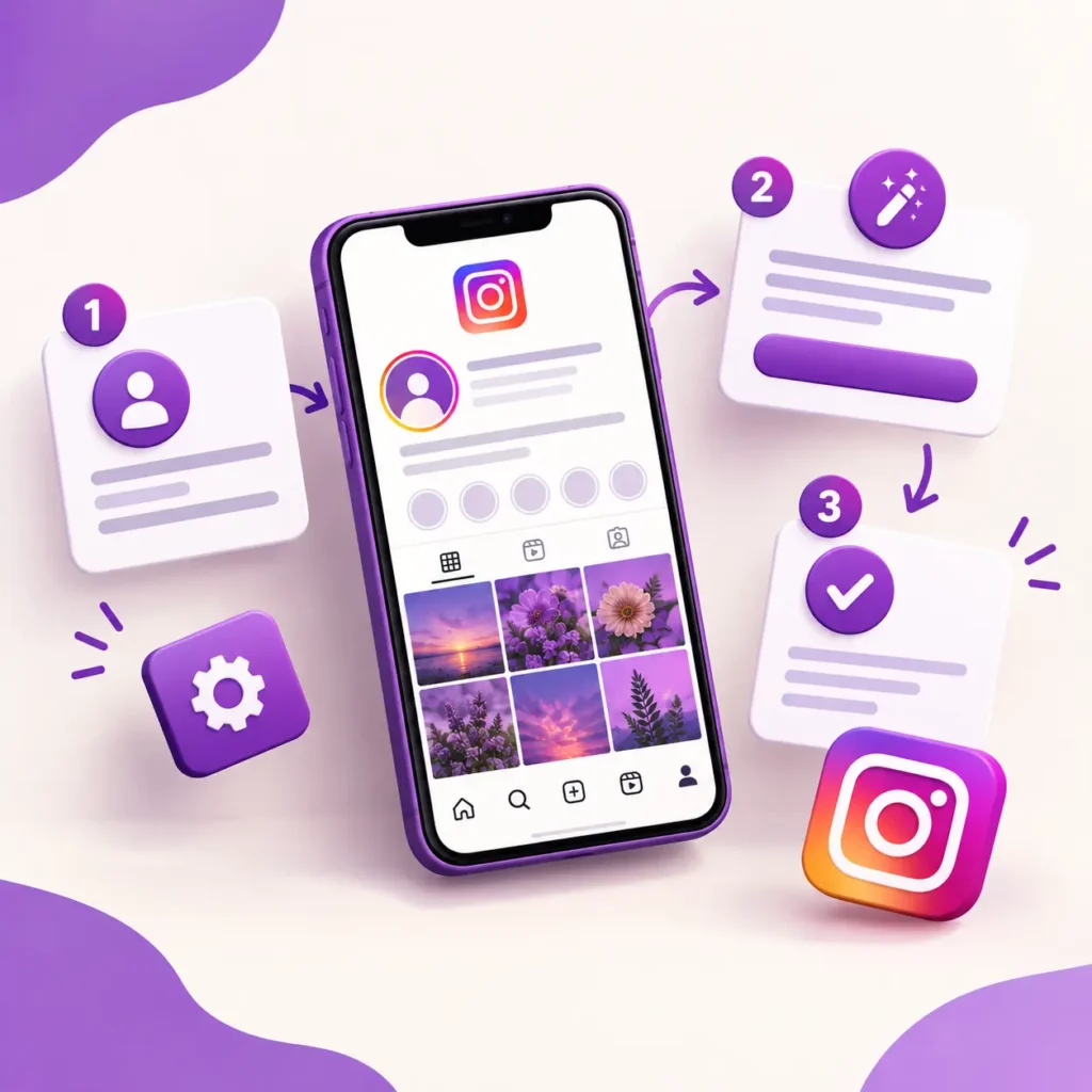 How does the instagram bio generator work