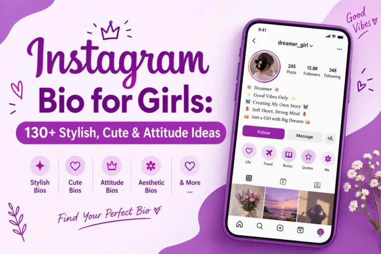 Instagram Bio for Girls