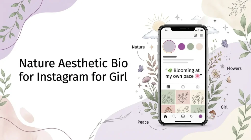 Nature Aesthetic Bio for Instagram for Girl