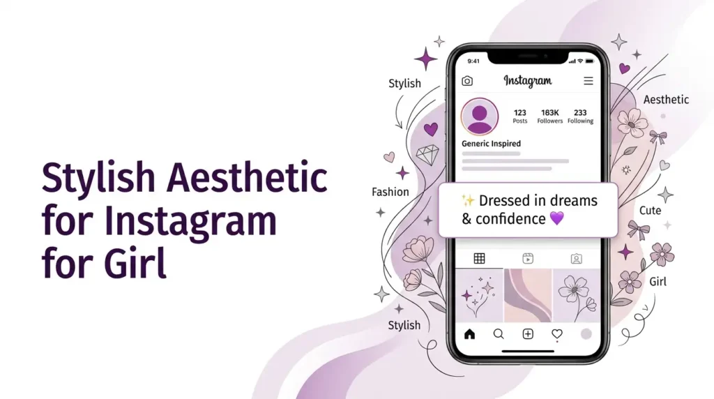 Stylish Aesthetic Bio for Instagram for Girl