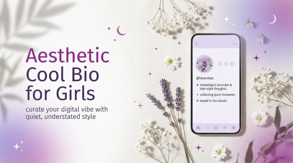 Aesthetic Cool Bio for Girls
